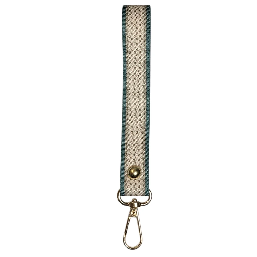 Keychain Lanyard Hook Designer Inspired Fabric Bag Charm Fashion Accessories